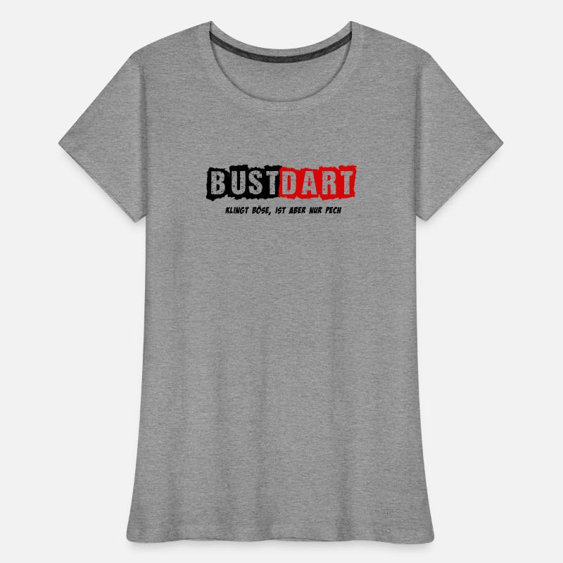 Fléchettes, fléchettes, fléchettes bustes T-shirt bio Premium Femme