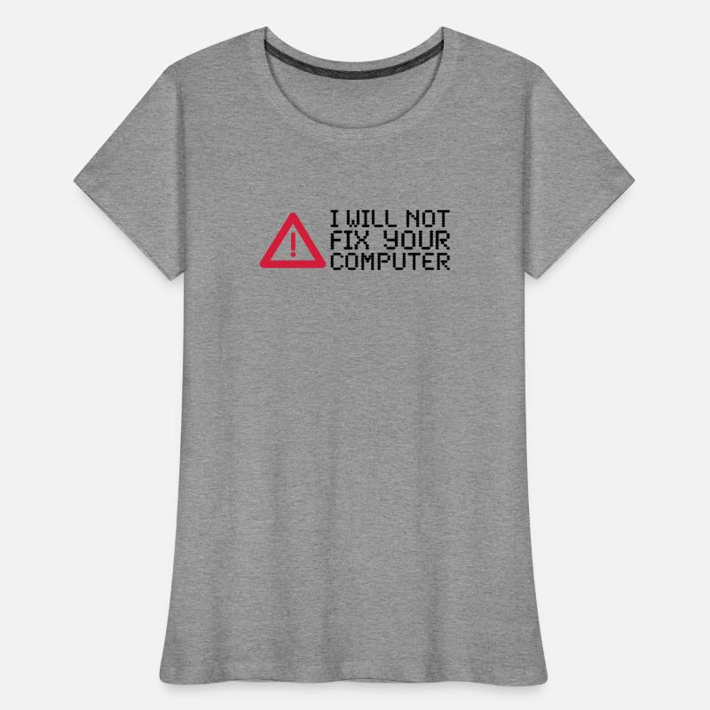 computer Women's Premium Organic T-Shirt