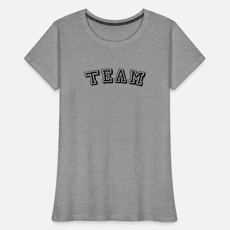Conception d'équipe T-shirt bio Premium Femme