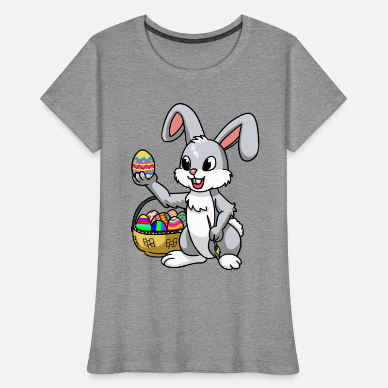 Easter Easter Eggs Easter Eggs Happy Easter Child Women's Premium Organic T-Shirt