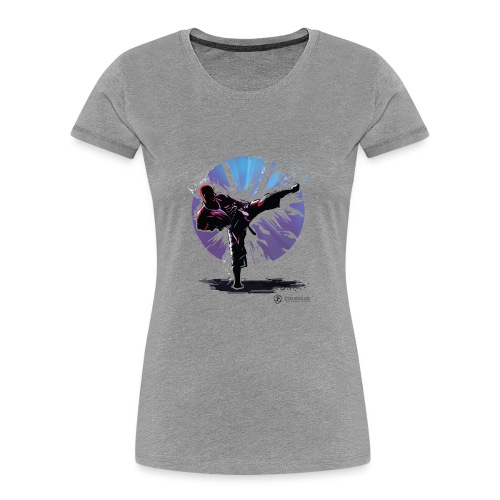 Neon Yoko Gaeri - Vrouwen premium bio T-shirt