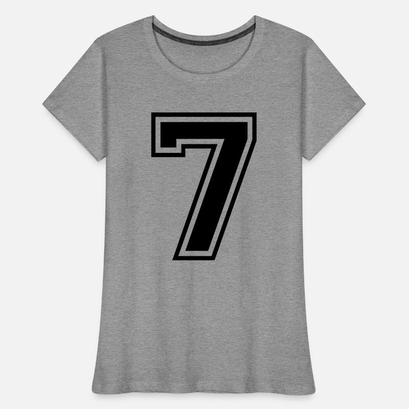 Nummer 7 Frauen Premium Bio T-Shirt