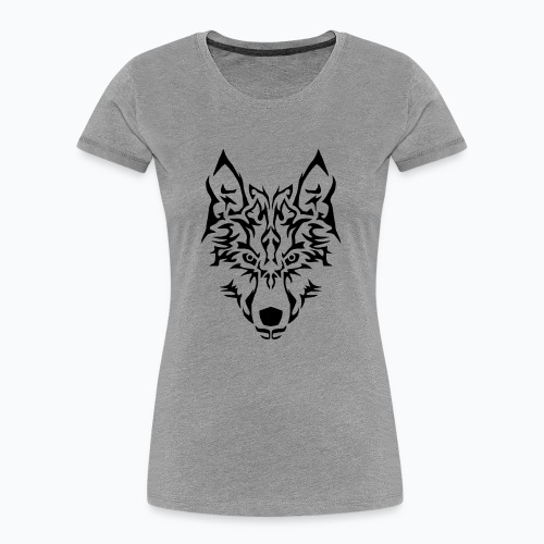 Tribal Wolf - T-shirt bio Premium Femme