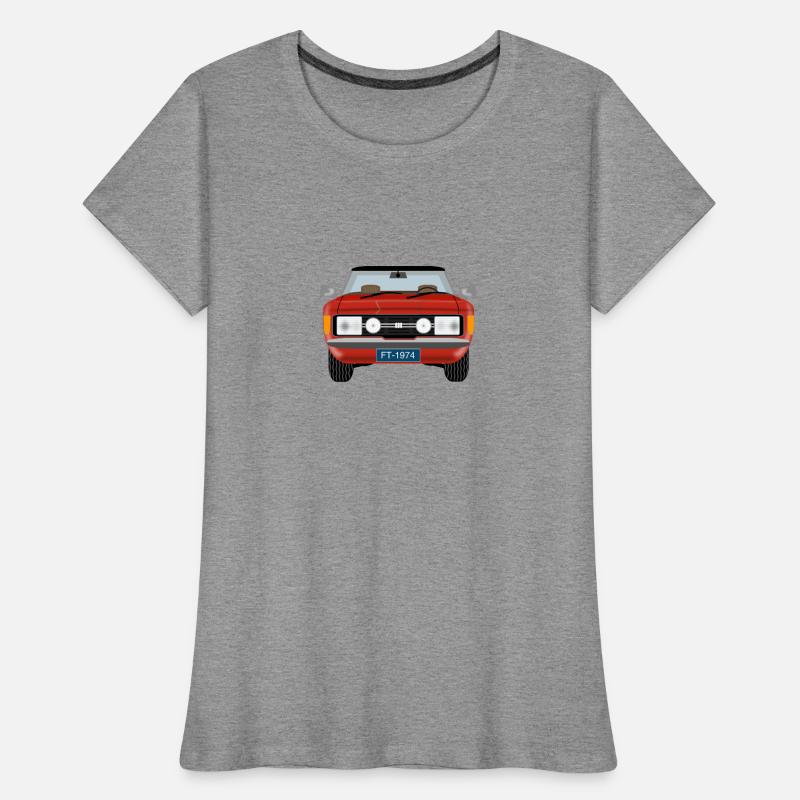 Oldtimer Frauen Premium Bio T-Shirt