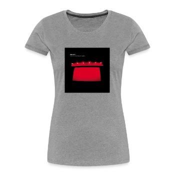 Interpol - Frauen Premium Bio T-Shirt - Grau meliert - Vorne - Mia (176cm)