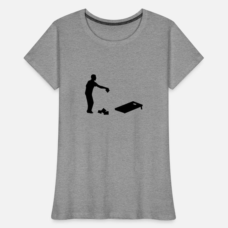 Cornhole Women's Premium Organic T-Shirt