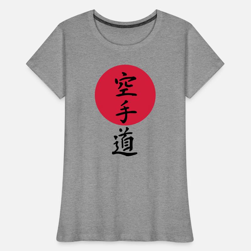 Karate Frauen Premium Bio T-Shirt