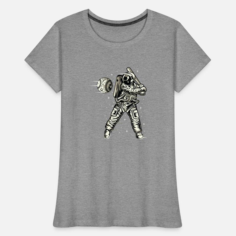 espace de base-ball T-shirt bio Premium Femme
