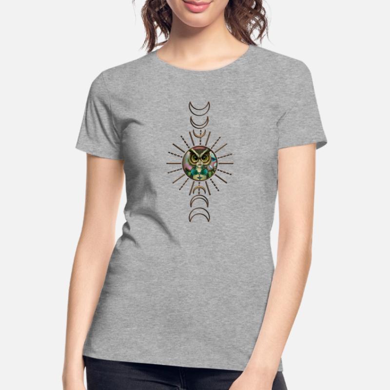 Das Mädchen, das eine Eule werden kann Frauen Premium Bio T-Shirt
