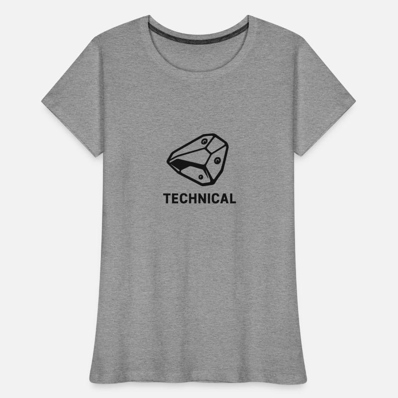Technikal Boulder Frauen Premium Bio T-Shirt