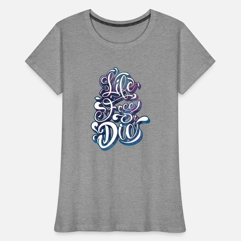 frei leben oder sterben Frauen Premium Bio T-Shirt