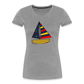 HOLIDAY. HAPPY HOLIDAYS. MISTRESS. MASTER. TEACHER - Women's Premium Organic T-Shirt - heather grey - Front - Mia (176cm)