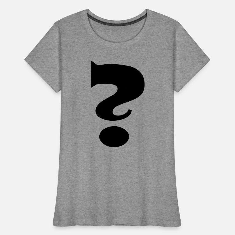 Fragezeichen Frauen Premium Bio T-Shirt
