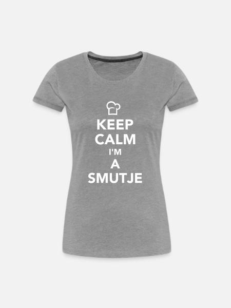 Smutje - Frauen Premium Bio T-Shirt - Grau meliert