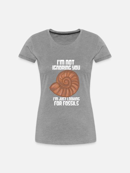 Fossiliensucher Auf Spurensuche - Frauen Premium Bio T-Shirt - 
