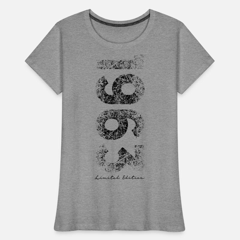 Édition limitée 1963 - Anniversaire 1963 T-shirt bio Premium Femme