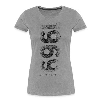 Limited Edition 1969 - Birthday 1969 - Women's Premium Organic T-Shirt - heather grey - Front - Mia (176cm)