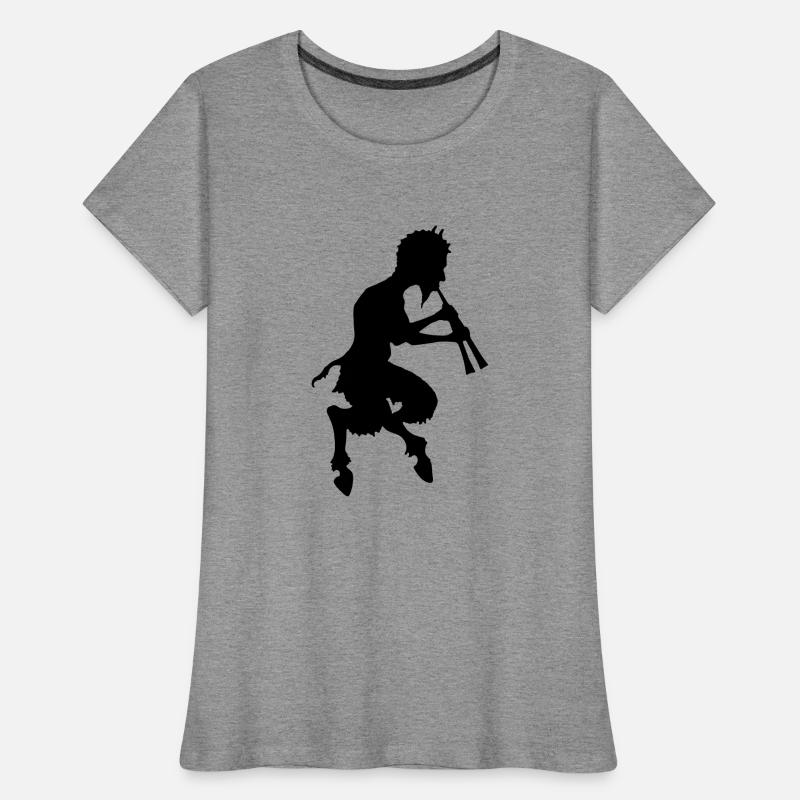 pan faun devil devil Women's Premium Organic T-Shirt