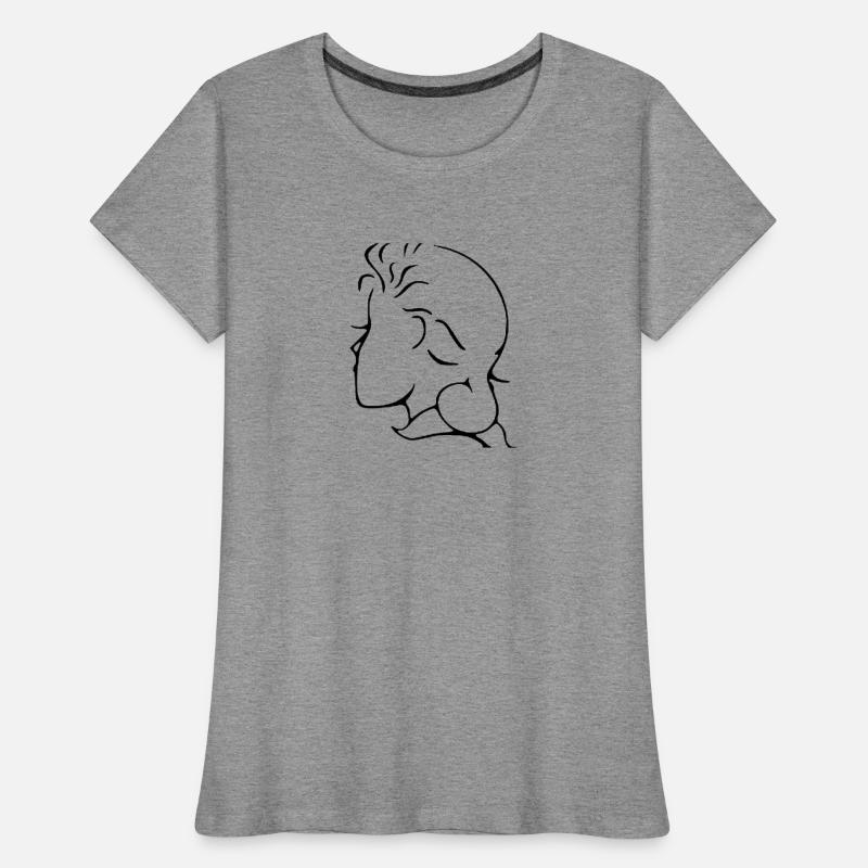 Conception d’illusion T-shirt bio Premium Femme