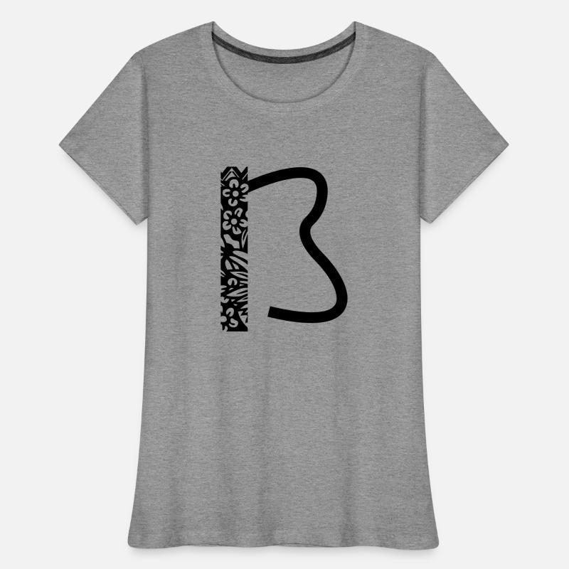Buchstabe ß Frauen Premium Bio T-Shirt