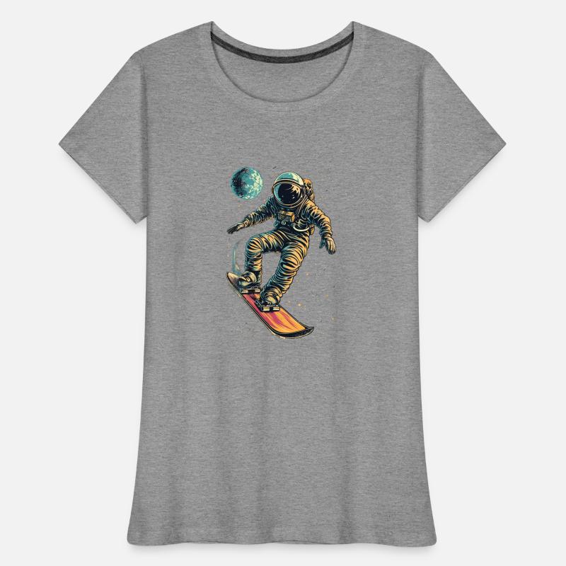 Zero Gravity snowboarding Women's Premium Organic T-Shirt