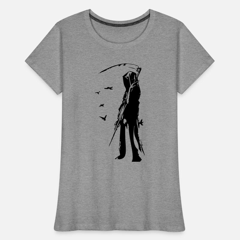 Der Tod Frauen Premium Bio T-Shirt