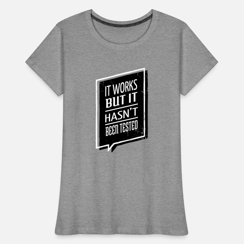 Gift Idea DayFathers Day Fullstack Developer Women's Premium Organic T-Shirt