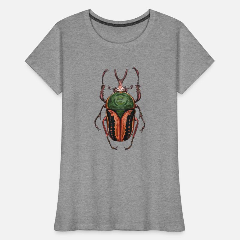 Big Beetle Stag - cerf géant T-shirt bio Premium Femme