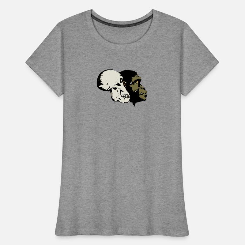 Evolution Frauen Premium Bio T-Shirt