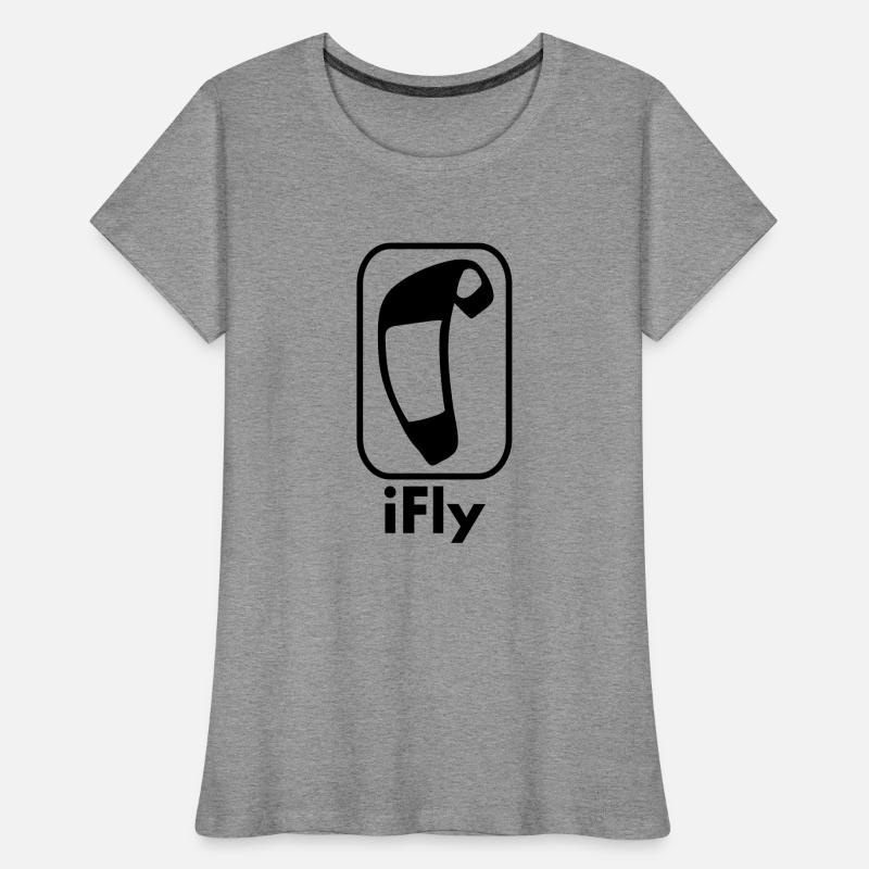 i_fly_vec_1 de Frauen Premium Bio T-Shirt