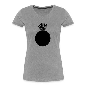 artilleryman - Women's Premium Organic T-Shirt - heather grey - Front - Mia (176cm)