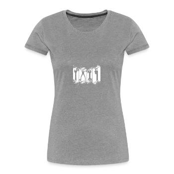 Mechaniker Schraubendreher Tuning Handwerker Zange - Frauen Premium Bio T-Shirt - Grau meliert - Vorne - Mia (176cm)