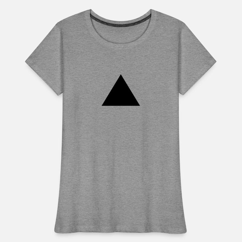 Triangle, pyramid (cheap!) Women's Premium Organic T-Shirt