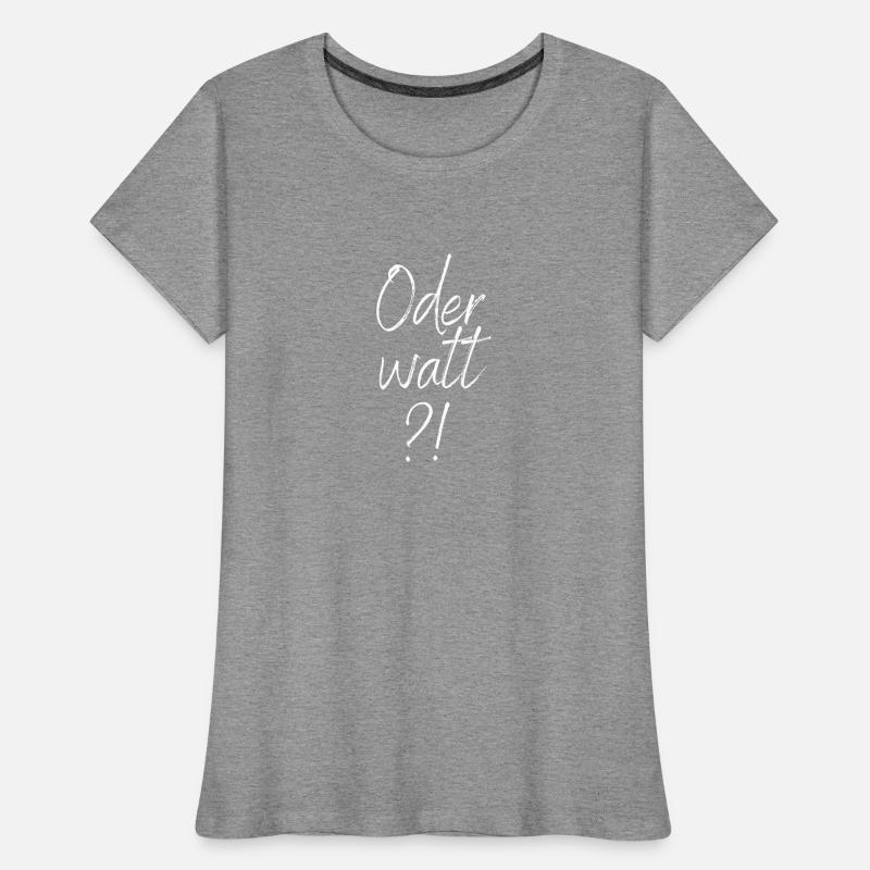 VfL Jesus - Oder watt?! Frauen Premium Bio T-Shirt