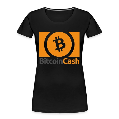 Bitcoin Cash - Naisten premium luomu-t-paita