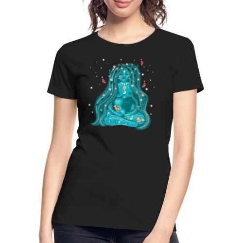 Mutter Erde Gaia - Urgöttin allen Lebens - Frauen Premium Bio T-Shirt
