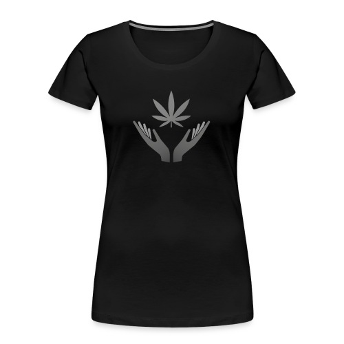 Cannabis-Logo - T-shirt bio Premium Femme