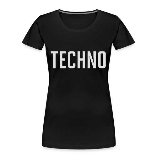 TECHNO - Women's Premium Organic T-Shirt