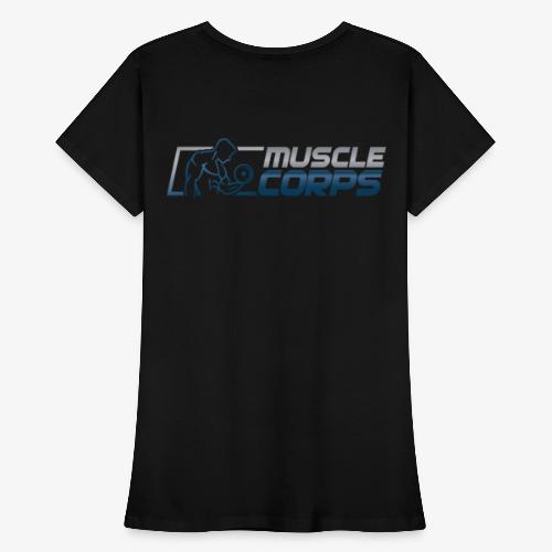 Kopie von DELIVERABLE MUSCLE CORPS LOGO 03 png - Frauen Premium Bio T-Shirt