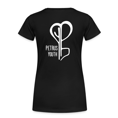 Petrus Vintage Logo - Naisten premium luomu-t-paita