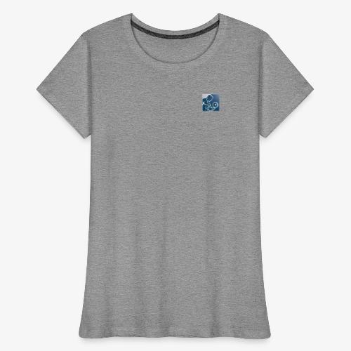 Mann-Krafttraining-Hantel - Frauen Premium Bio T-Shirt