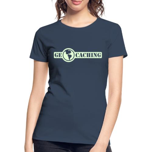 Geocaching - 1color - 2011 - Frauen Premium Bio T-Shirt