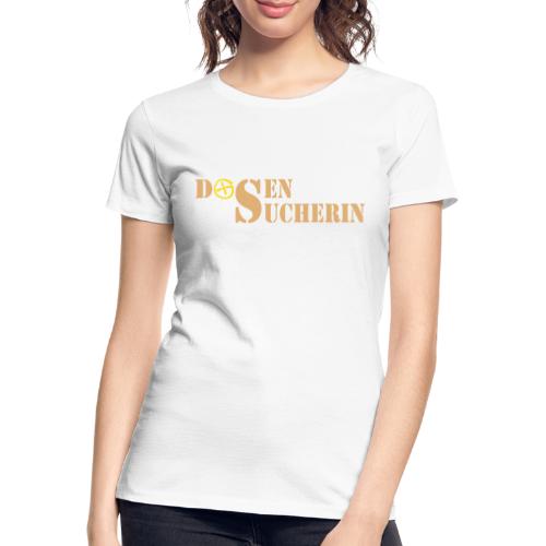 Dosensucherin - 2colors - 2011 - Frauen Premium Bio T-Shirt