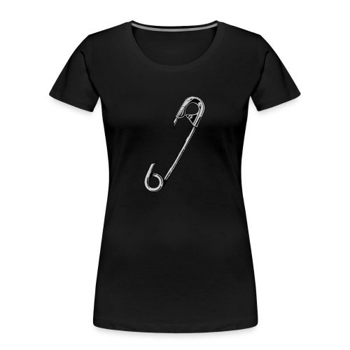 Safety pin - Women's Premium Organic T-Shirt