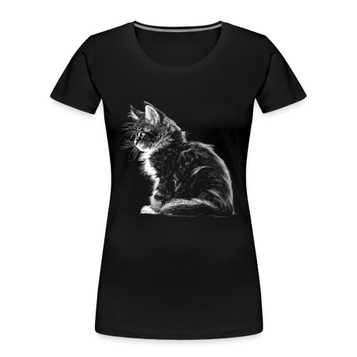 Kätzchen - Frauen Premium Bio T-Shirt
