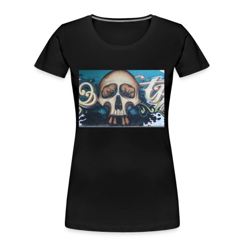 skull - Naisten premium luomu-t-paita