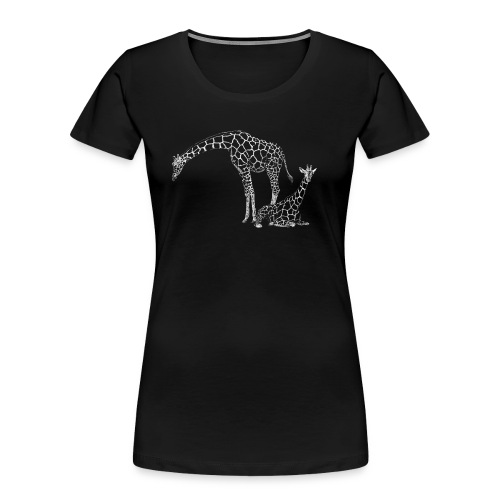 Giraffen - Frauen Premium Bio T-Shirt