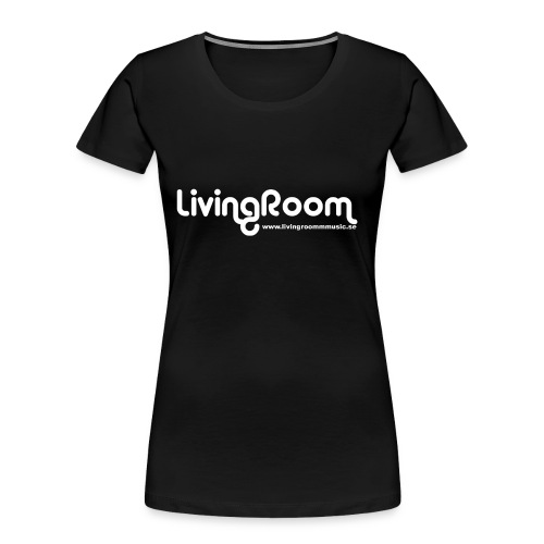 T-SHIRT LivingRoom - Ekologisk premium-T-shirt dam