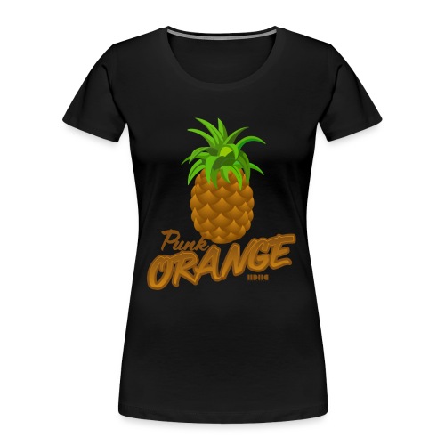 Pinapple or Punk - Ekologisk premium-T-shirt dam