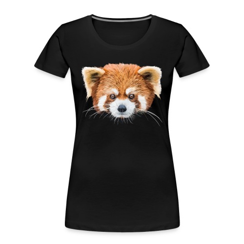 Roter Panda - Frauen Premium Bio T-Shirt